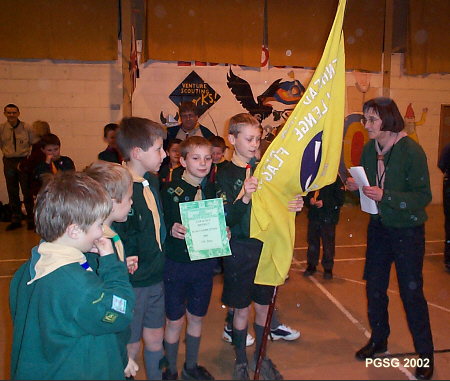 District Flag Competition 2002